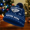 Colomiers Rugby – Bonnet de Noël Nouvelle Version avec nom personnalisé