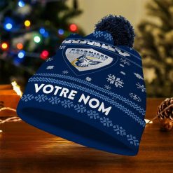 Colomiers Rugby – Bonnet de Noël Nouvelle Version avec nom personnalisé