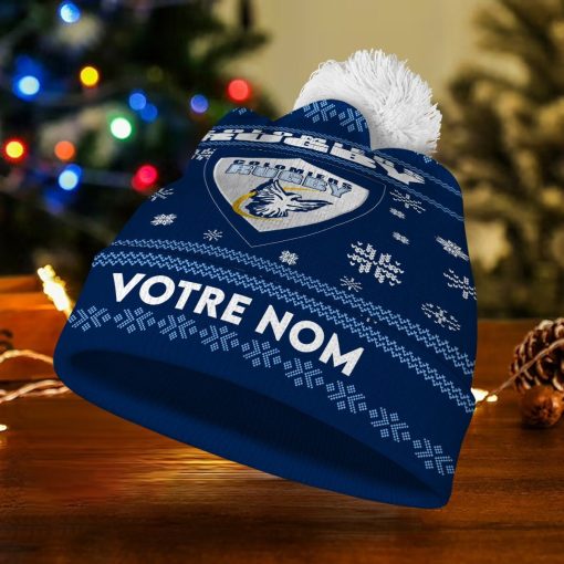 Colomiers Rugby – Bonnet de Noël Nouvelle Version avec nom personnalisé Colomiers Rugby – Bonnet de Noël Nouvelle Version avec nom personnalisé