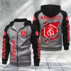 FC Annecy – Hoodie zippé raglan Nouveau Design Nouvelle édition