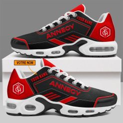 FC Annecy – Chaussures Air Max Plus Nouveau style avec nom personnalisé