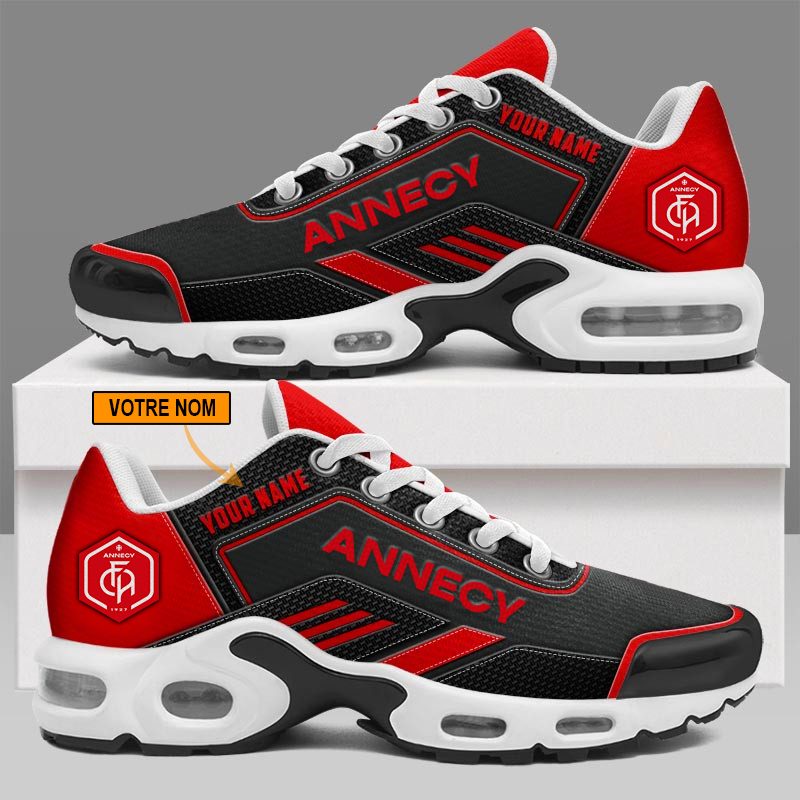 FC Annecy – Chaussures Air Max Plus Nouveau style avec nom personnalisé FC Annecy – Chaussures Air Max Plus Nouveau style avec nom personnalisé