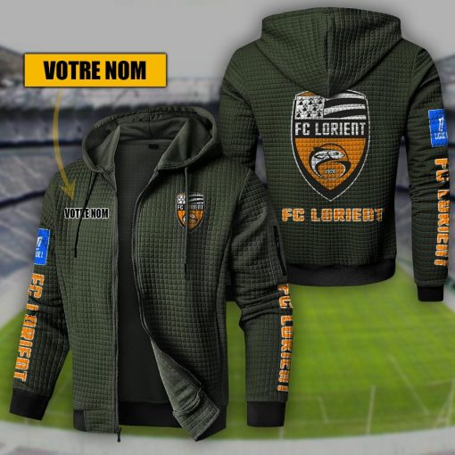 FC Lorient – Hoodie de sport nouvelle version avec nom personnalisé FC Lorient – Hoodie de sport nouvelle version avec nom personnalisé