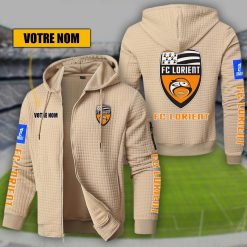 FC Lorient – Hoodie de sport nouvelle version avec nom personnalisé