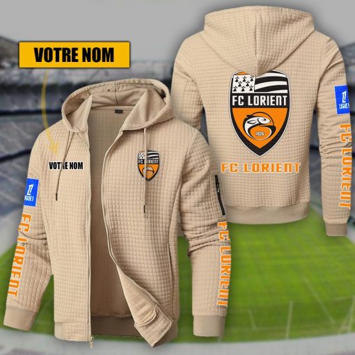 FC Lorient – Hoodie de sport nouvelle version avec nom personnalisé FC Lorient – Hoodie de sport nouvelle version avec nom personnalisé