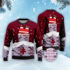 FC Metz – Pull-over à motif de Père Noël