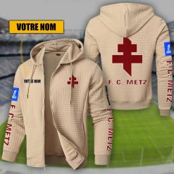 FC Metz – Hoodie de sport nouvelle version avec nom personnalisé