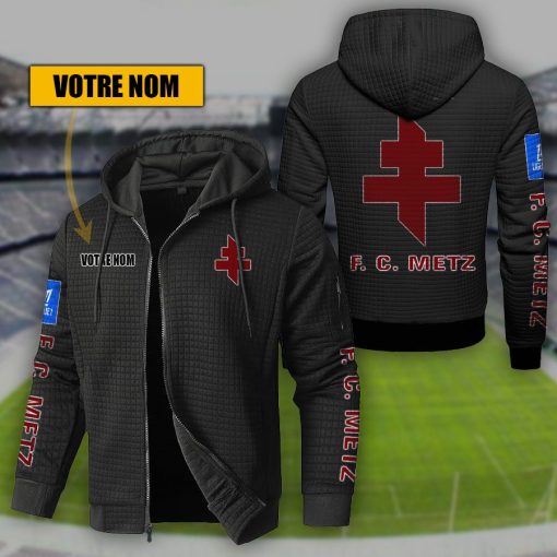 FC Metz – Hoodie de sport nouvelle version avec nom personnalisé