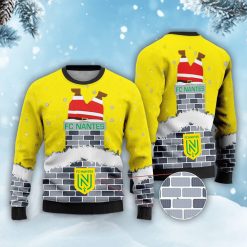 FC Nantes – Pull-over à motif de Père Noël