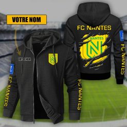 FC Nantes – Hoodie de sport Édition spéciale avec nom personnalisé