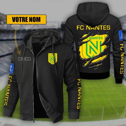 FC Nantes – Hoodie de sport Édition spéciale avec nom personnalisé