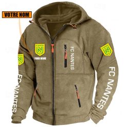 FC Nantes – Blouson zippé Édition spéciale avec nom personnalisé