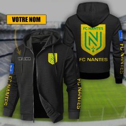 FC Nantes – Hoodie de sport nouvelle version avec nom personnalisé