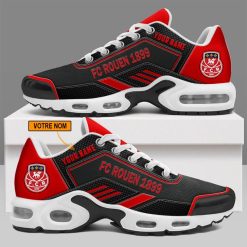 FC Rouen 1899 – Chaussures Air Max Plus Nouveau style avec nom personnalisé