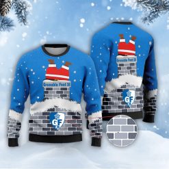 Grenoble Foot 38 – Pull-over à motif de Père Noël