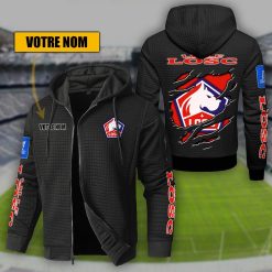 LOSC Lille – Hoodie de sport Édition spéciale avec nom personnalisé