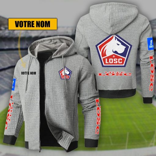 LOSC Lille – Hoodie de sport nouvelle version avec nom personnalisé LOSC Lille – Hoodie de sport nouvelle version avec nom personnalisé