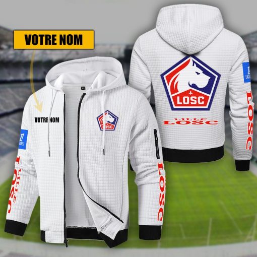 LOSC Lille – Hoodie de sport nouvelle version avec nom personnalisé LOSC Lille – Hoodie de sport nouvelle version avec nom personnalisé