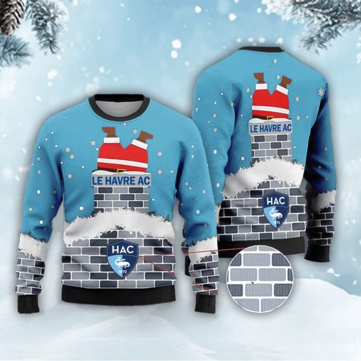 Le Havre AC – Pull-over à motif de Père Noël
