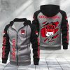 Lyon OU – Hoodie zippé raglan Nouveau Design Nouvelle édition