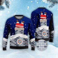 Montpellier HSC – Pull-over à motif de Père Noël