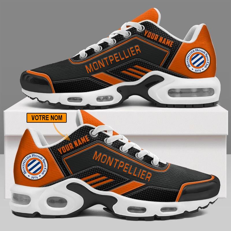 Montpellier HSC – Chaussures Air Max Plus Nouveau style avec nom personnalisé Montpellier HSC – Chaussures Air Max Plus Nouveau style avec nom personnalisé