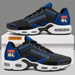 Olympique Lyonnais – Chaussures Air Max Plus Nouveau style avec nom personnalisé