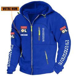Olympique Lyonnais – Blouson zippé Édition spéciale avec nom personnalisé