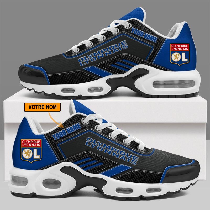 Olympique Lyonnais – Chaussures Air Max Plus Nouveau style avec nom personnalisé Olympique Lyonnais – Chaussures Air Max Plus Nouveau style avec nom personnalisé