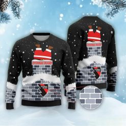 Oyonnax Rugby – Pull-over à motif de Père Noël