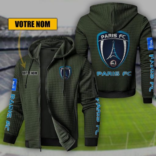Paris FC – Hoodie de sport nouvelle version avec nom personnalisé Paris FC – Hoodie de sport nouvelle version avec nom personnalisé