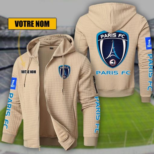 Paris FC – Hoodie de sport nouvelle version avec nom personnalisé Paris FC – Hoodie de sport nouvelle version avec nom personnalisé