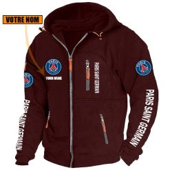 Paris Saint-Germain – Blouson zippé Édition spéciale avec nom personnalisé