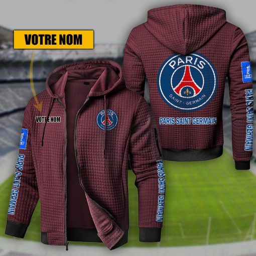 Paris Saint-Germain – Hoodie de sport nouvelle version avec nom personnalisé Paris Saint-Germain – Hoodie de sport nouvelle version avec nom personnalisé