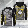 Pau FC – Hoodie zippé raglan Nouveau Design Nouvelle édition