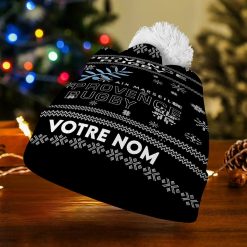 Provence Rugby – Bonnet de Noël Nouvelle Version avec nom personnalisé