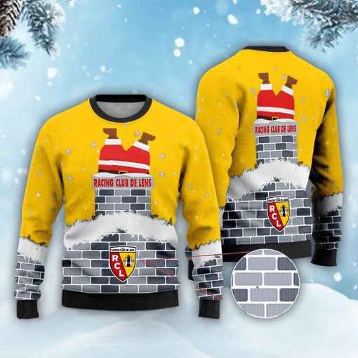 RC Lens – Pull-over à motif de Père Noël