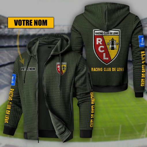 RC Lens – Hoodie de sport nouvelle version avec nom personnalisé RC Lens – Hoodie de sport nouvelle version avec nom personnalisé