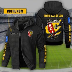 RC Lens – Hoodie de sport Édition spéciale avec nom personnalisé