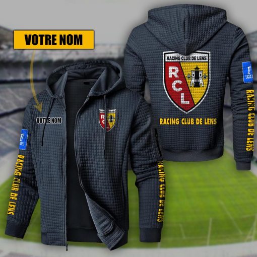 RC Lens – Hoodie de sport nouvelle version avec nom personnalisé RC Lens – Hoodie de sport nouvelle version avec nom personnalisé