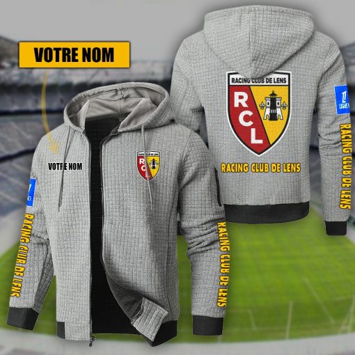 RC Lens – Hoodie de sport nouvelle version avec nom personnalisé RC Lens – Hoodie de sport nouvelle version avec nom personnalisé