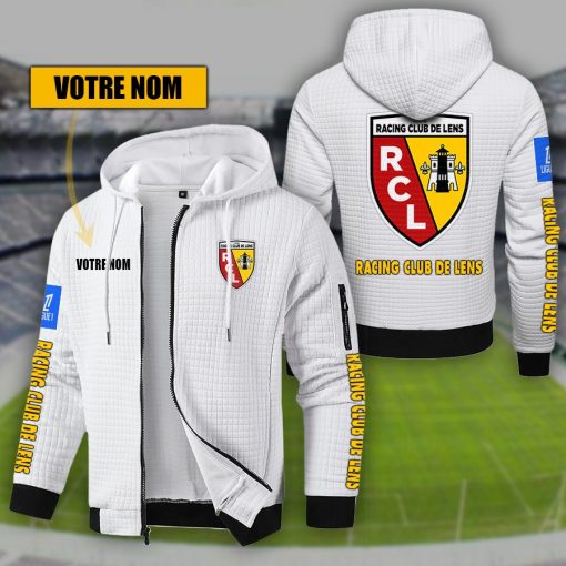 RC Lens – Hoodie de sport nouvelle version avec nom personnalisé RC Lens – Hoodie de sport nouvelle version avec nom personnalisé