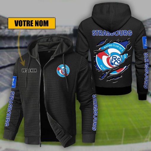 RC Strasbourg Alsace – Hoodie de sport Édition spéciale avec nom personnalisé