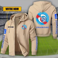 RC Strasbourg Alsace – Hoodie de sport nouvelle version avec nom personnalisé
