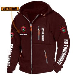 RC Toulonnais – Blouson zippé Édition spéciale avec nom personnalisé