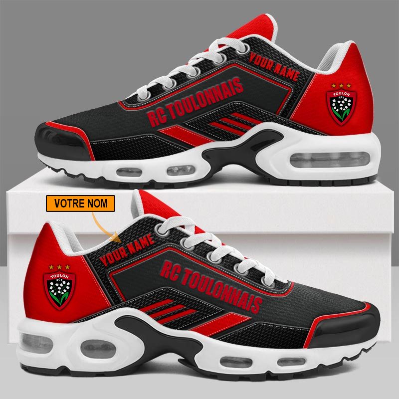 RC Toulonnais – Chaussures Air Max Plus Nouveau style avec nom personnalisé RC Toulonnais – Chaussures Air Max Plus Nouveau style avec nom personnalisé