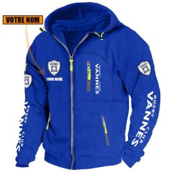 RC Vannes – Blouson zippé Édition spéciale avec nom personnalisé