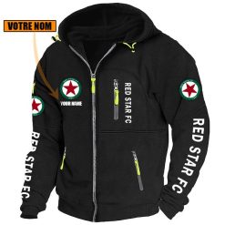 Red Star FC – Blouson zippé Édition spéciale avec nom personnalisé