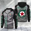 Red Star FC – Hoodie zippé raglan Nouveau Design Nouvelle édition