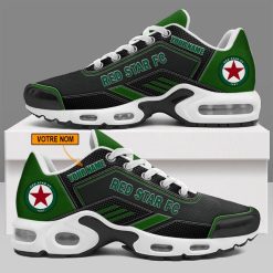 Red Star FC – Chaussures Air Max Plus Nouveau style avec nom personnalisé